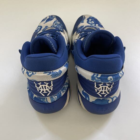 ADIDAS Basketball Sneakers Issue #2 Blue Size 7.5 Shoes FX7426 - Picture 4 of 14